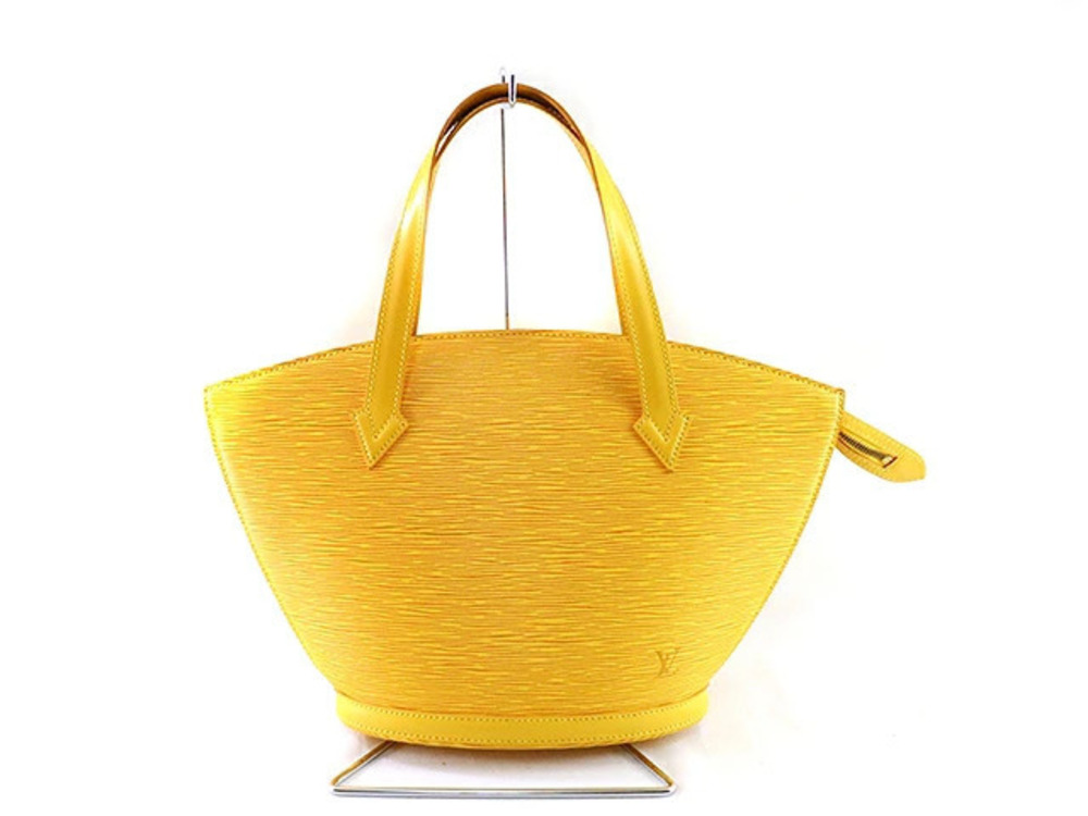 LOUIS VUITTON Saint Jacques Shoulder Bag Tassili Yellow Epi Leather
